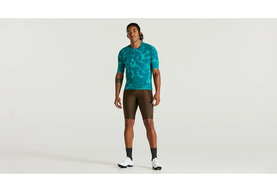 adv garment wash jersey ss men tropical teal xl