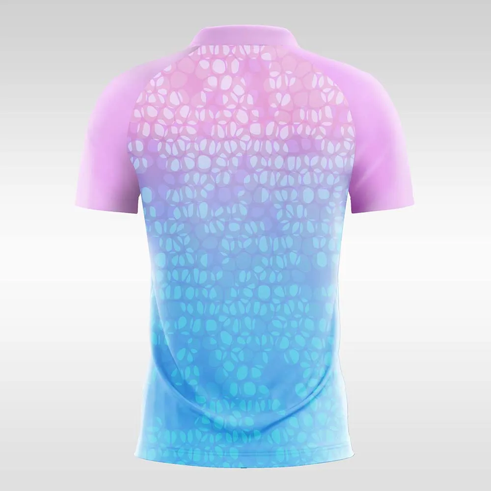 Cherry-Blossom-Customized Men's Sublimated Soccer Jersey