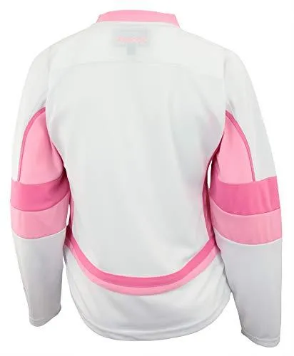 Chicago Blackhawks Pink/White Girls Infant Jersey (12-24 months)