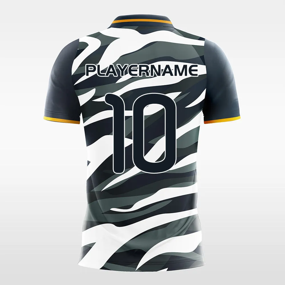 Curve-Customized Men's Sublimated Soccer Jersey