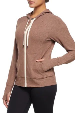 Danni Jacket - Heather Peppercorn