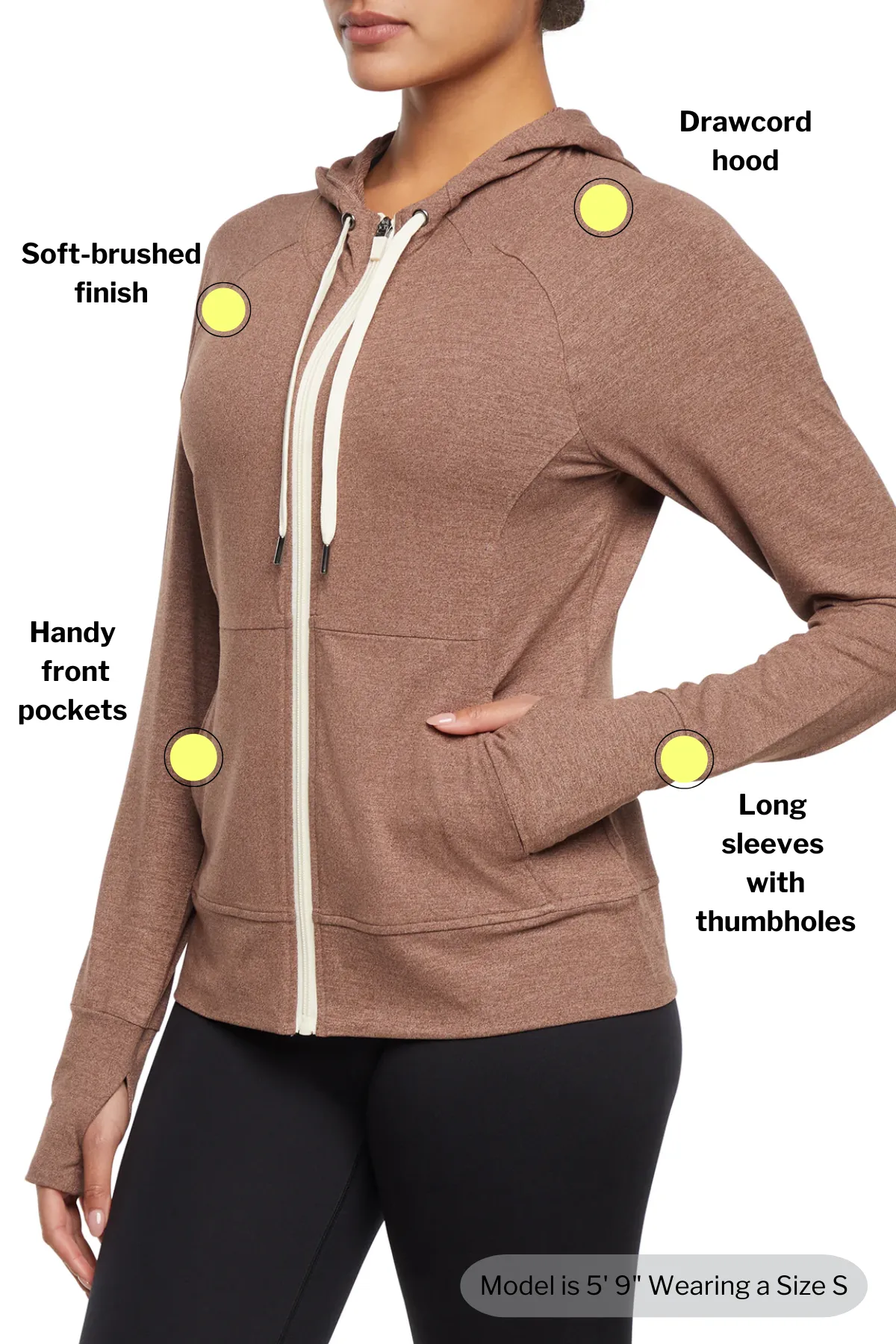 Danni Jacket - Heather Peppercorn