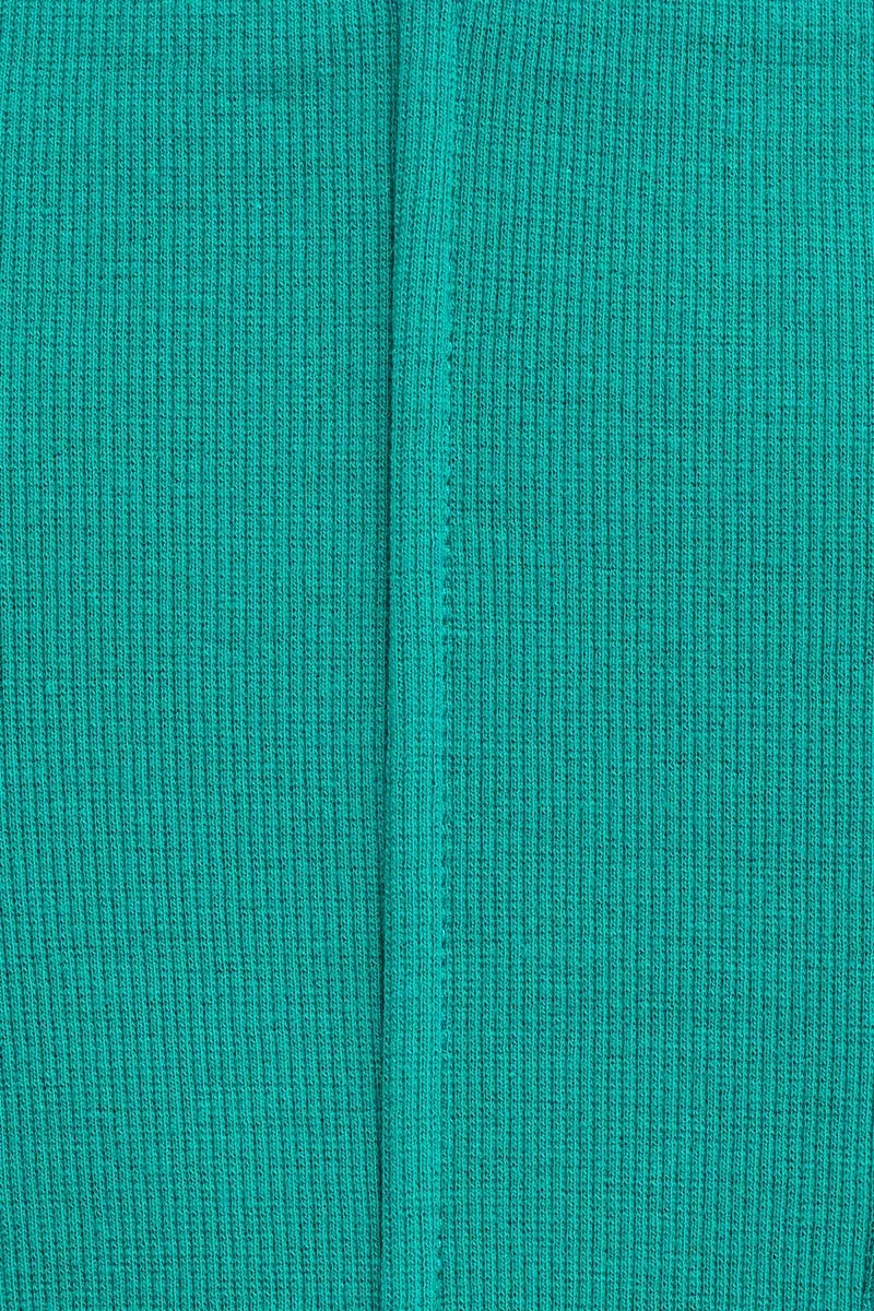 Green Corset Crop Top Short Sleeve Square Neck