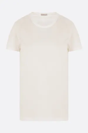 logo patch cotton t-shirt