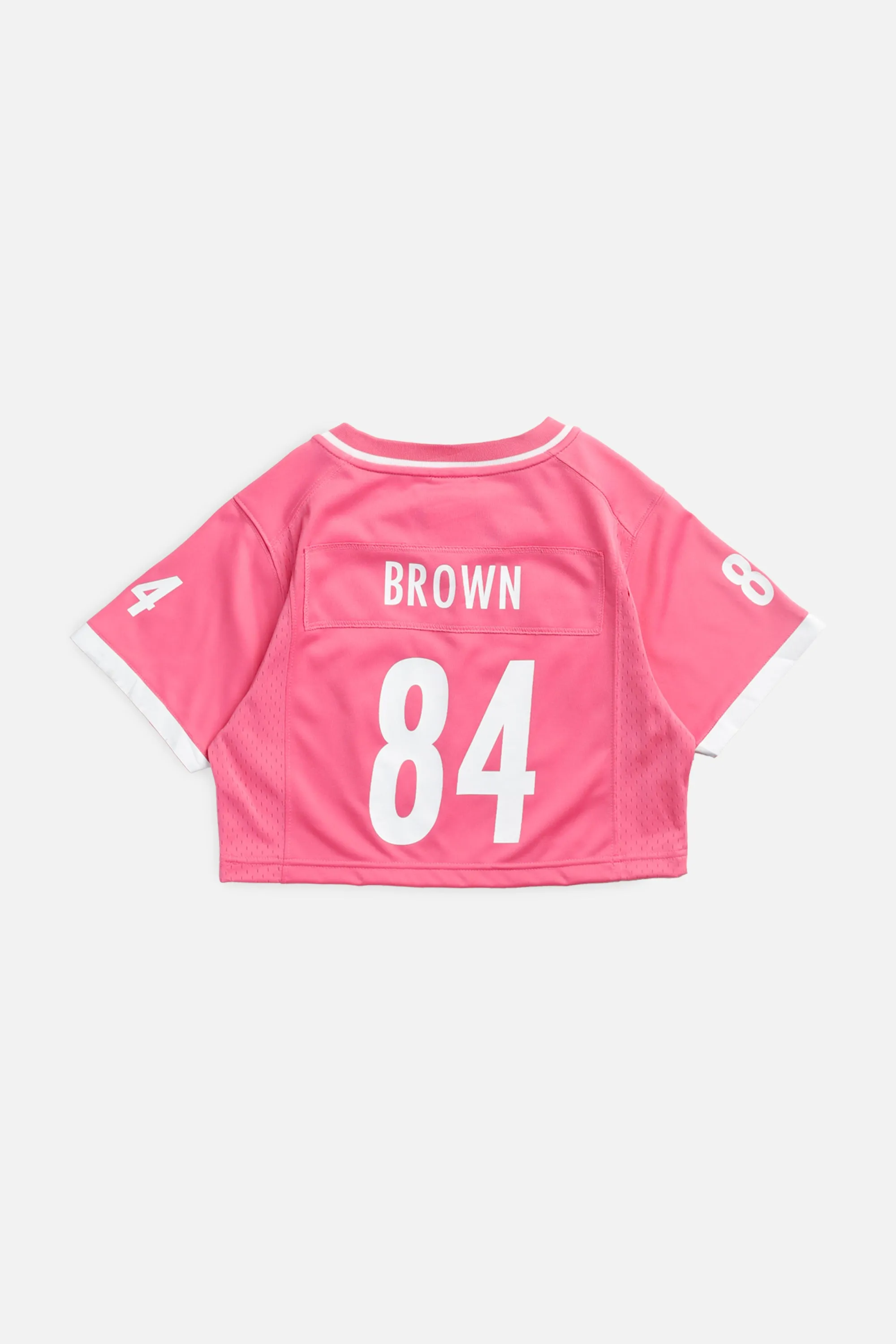 Rework Crop Pittsburgh Steelers NFL Jersey - XS