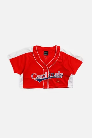 Rework Crop St. Louis Cardinals MLB Jersey - S