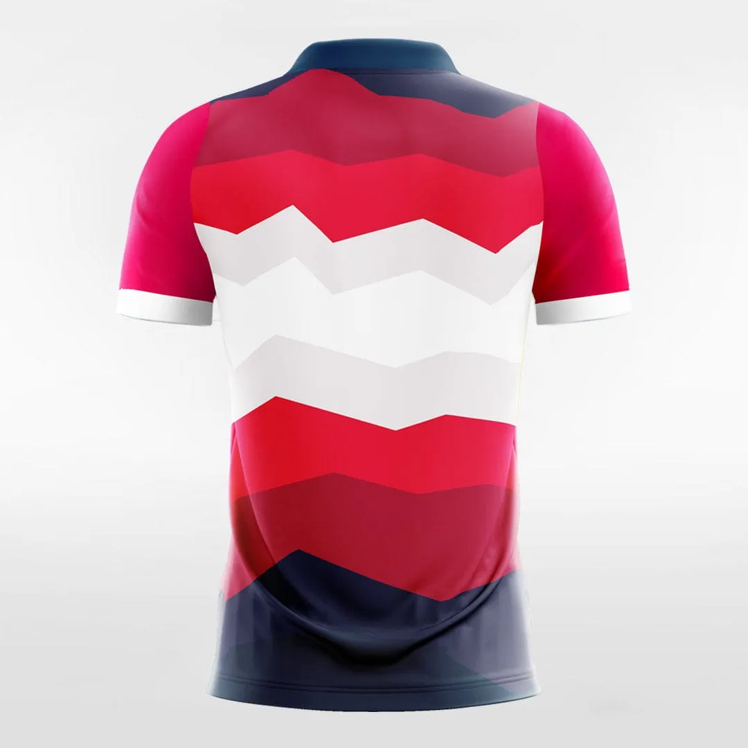 Submarine Volcano - Customized Men's Sublimated Soccer Jersey