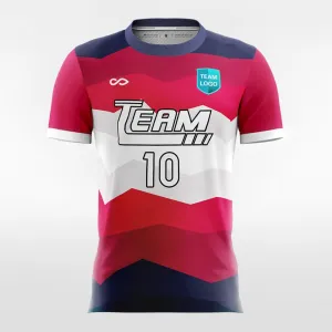 Submarine Volcano - Customized Men's Sublimated Soccer Jersey