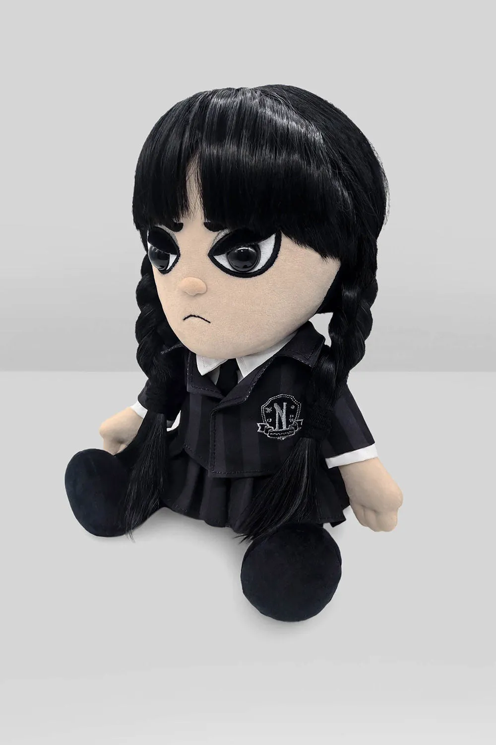 Wednesday Addams Uniform Plush Toy