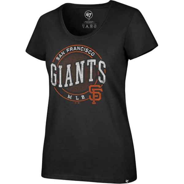 Women's SF Giants Club Scoop Neck Tee