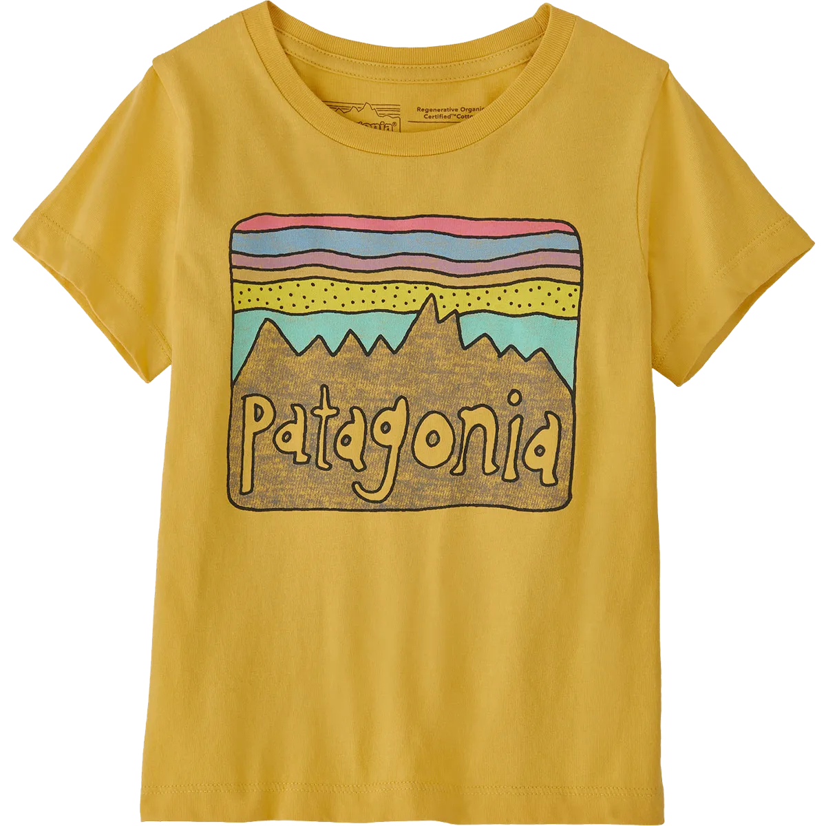 Youth Baby Regenerative Organic Cotton Fitz Roy Skies T-Shirt